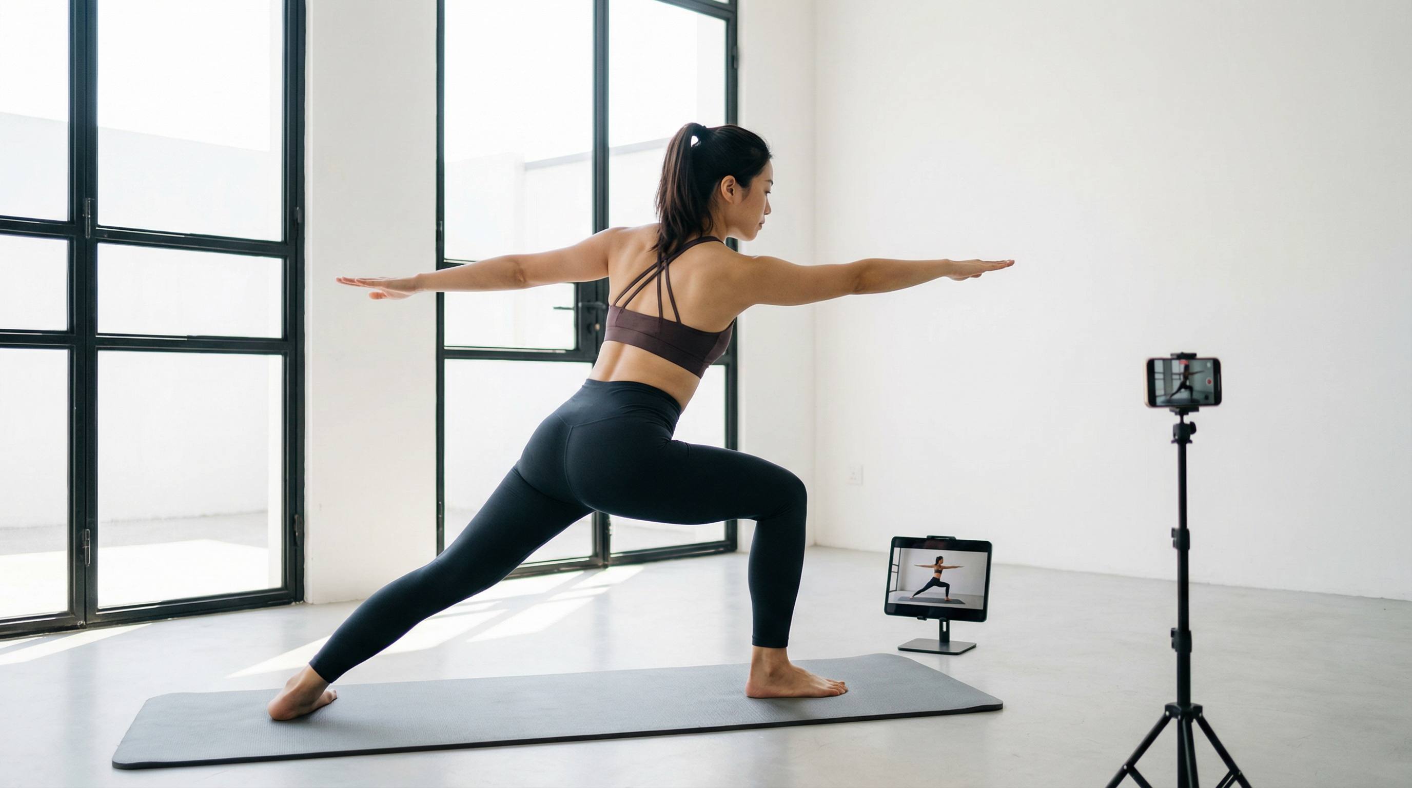 糖心Vlog健身视频教程 - 零基础瑜伽入门视频教程:21天柔韧性提升计划